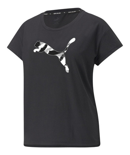 Polera Algodon Puma Modern Sports Tee Negro Mujer