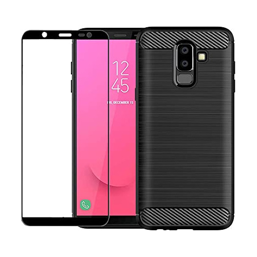 Funda Para Samsung Galaxy J8 2018 Negro Tpu