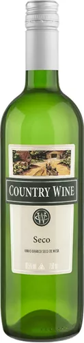 Imagem 1 de 2 de Vinho Country Wine Branco Seco 750ml - 01 Unidade