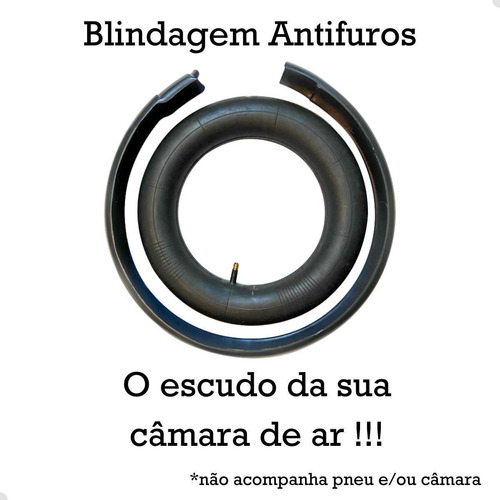 Protetor Blindagem Antifuro Pneu De Carrinho De Mão
