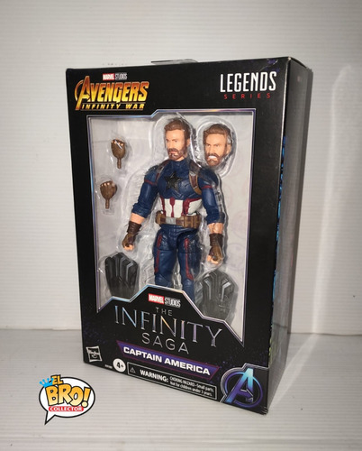 Marvel Legends Capitan America The Infinity Saga