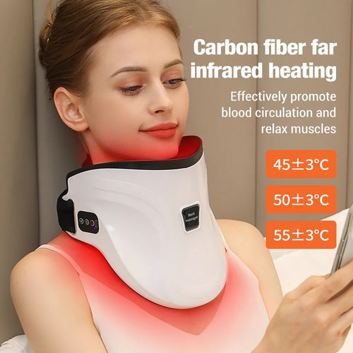 Masajeador Estiramiento De Cuello Con Calor