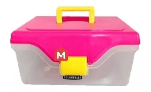 Maletin Plastico Col Box Con Manija Bajo Colombraro Art 9396