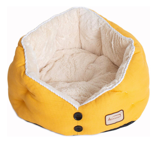 Cama Para Gatos Armarkat, Modelo Gold Waffle Texture Poly Bl