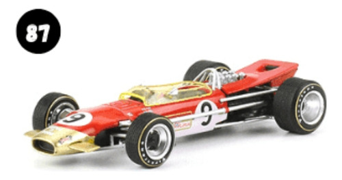 Fascículo De Autos De Fórmula 1 N87 Lotus De Grahan Hill
