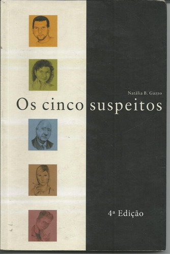 Livro Os Cinco Suspeitos, Natália B. Guzzo