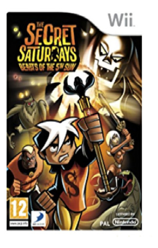 Jogo The Secret Saturdays Beasts Of The 5th Sun - Wii -usado