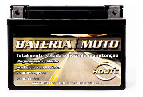 Bateria Moto Dafra City Class 12v 10ah Route Yt12a-bs