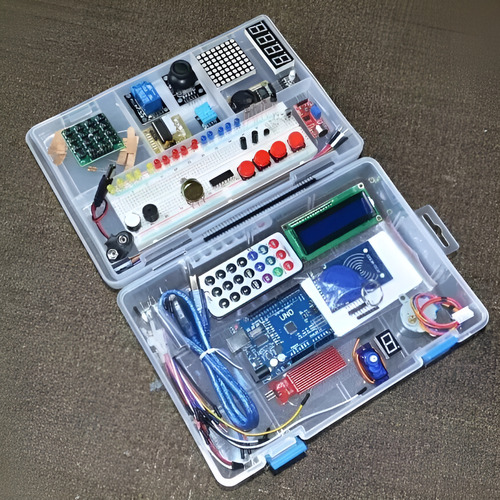 Kit Estudio Electronica Avanzado Compatible Arduino -uno R3