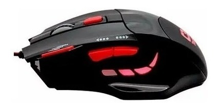 Mouse Gamer Optico 8 Botoes Mg7208 Bk Usb C3 Tech