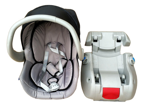 Carrinho De Bebê Galzerano Optimus Preto, Bebê Conforto, Sup Preto Cinza (Usado)
