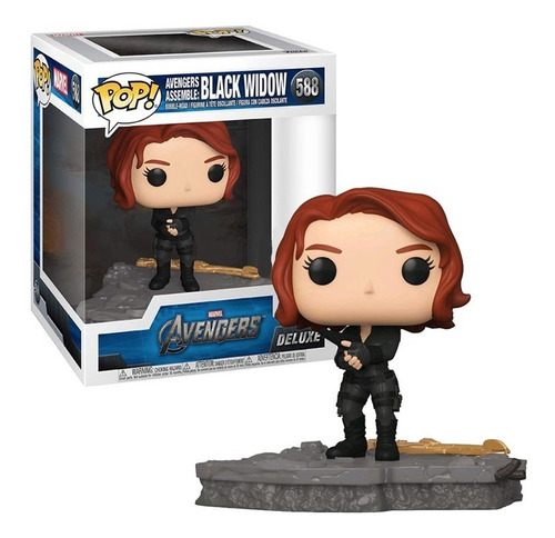 Funko Pop Marvel Avengers Assemble Black Widow 45075 588 At