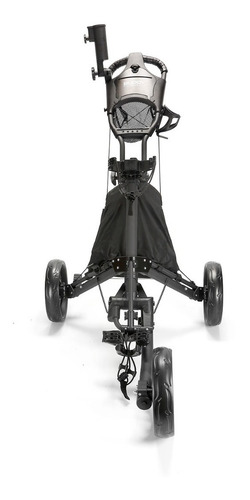 Imagen 5 de 10 de Carro De Golf 3 Ruedas Buddy Manual Aluminio Pro3