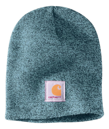 Carhartt Gorro De Punto Para Hombre, Azul Noche/azul Alpino 