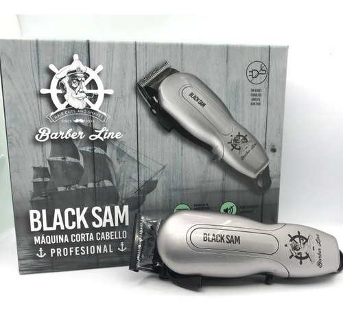 Imagen 4 de 5 de Maquina Cortar Pelo Profesional Black Sam Clipper Cordless
