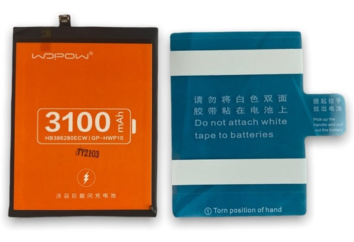 Batería Compatible Con Huawei P10 Honor 9 Hb386280ecw