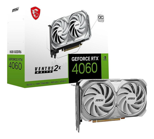 Tarjeta De Video Nvidia Geforce Rtx 4060 8gb Gddr6 Pcie 4.0