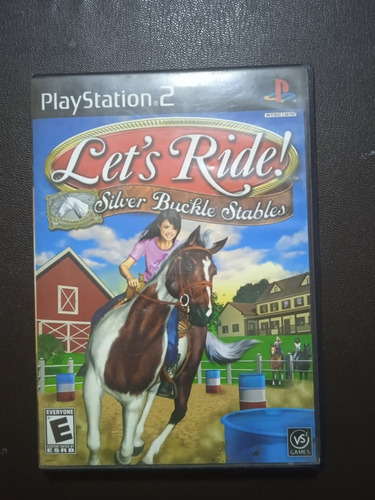 Lets Ride Silver Buckle Stables - Play Station 2 Ps2 