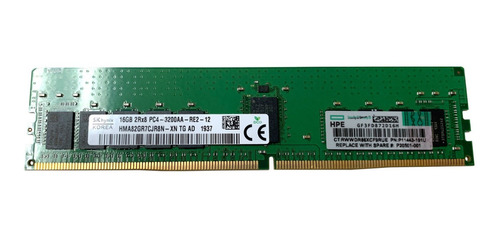 Memoria Registrada 16gb X8 Ddr4-3200 - Hpe P07642-b21 /v