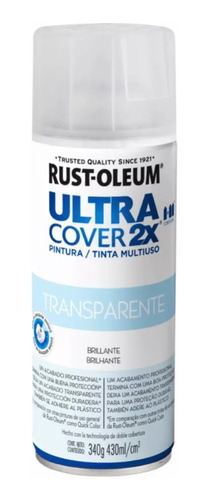 Aerosol Rust Oleum Ultra Cover 2x Barniz Brillante 340 Plaza