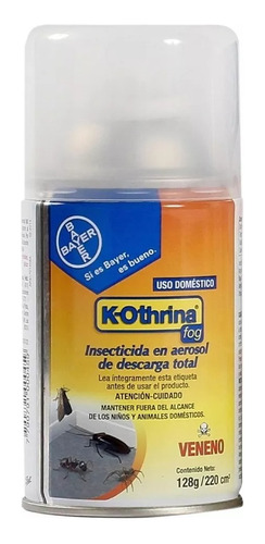 K-othrina Fog 220cc Descarga Total Insecticida