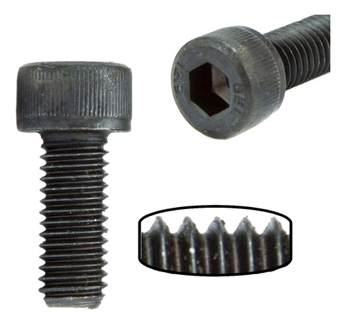 Parafuso Com Cabeça M3 X 12mm Pacote 100 Aço Liga 12,9