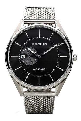 Reloj Bering Men Watch Automatic Black Silver 16243-077