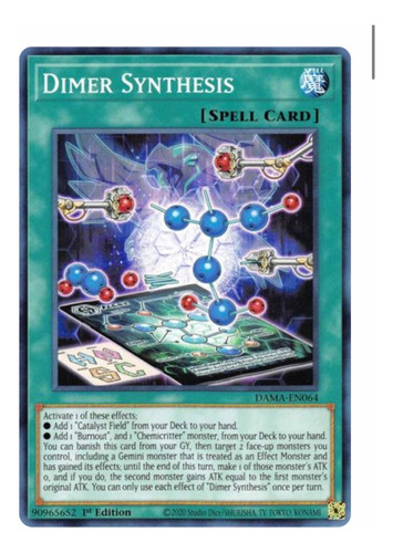 Yugioh! Dimer Synthesis