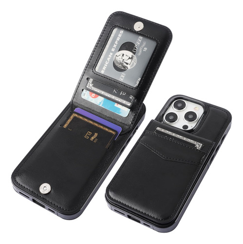 Kihuwey Funda Compatible Con  Phone 15 Pro Con Soporte Para