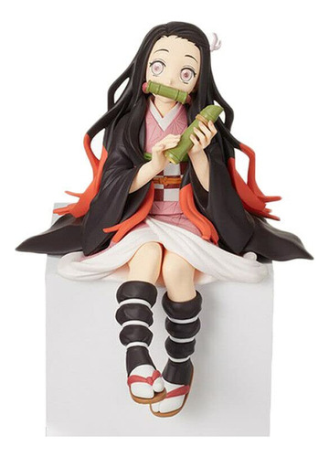 Figura De Nezuko Demonio Anime Comiendo Arroz Colección