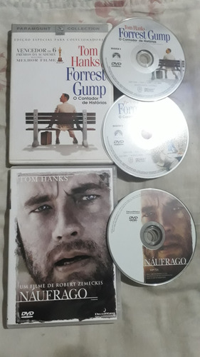 Dvd Forrest Gump +'náufrago Tom Hanks Zemeckis Original A11