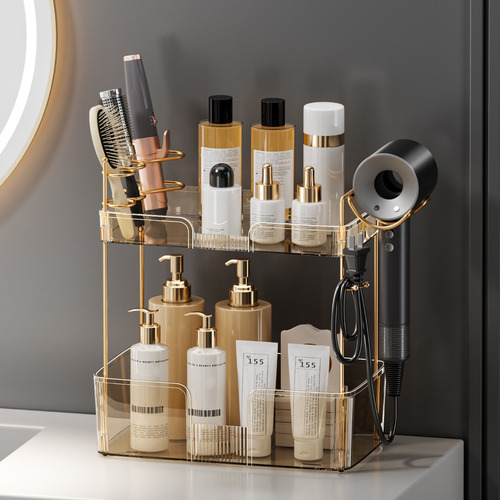 Caja De Almacenamiento De Cosméticos Multifuncional De Doble
