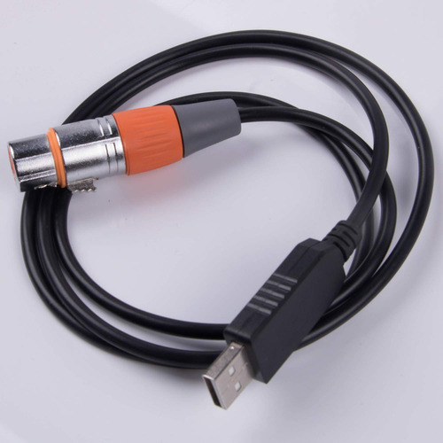 Adaptador De Interfaz Usb A Dmx Led Dmx512 Controlador De