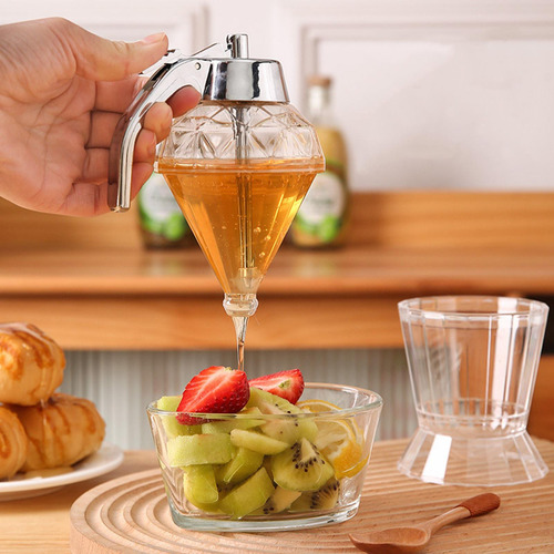 Pote De Mel Com Suporte, Utensílio De Cozinha 180 Ml 2024