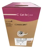 Comprar Cable Utp Amp Commscope 305mts Cat5e Blanco Red 100% Cobre