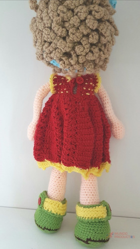 Amigurumi Muñeca Vestido Cartera Desmontable Hecho A Mano Amigurumi Muñeca Vestido Cartera Desmontable Hecho A Mano
