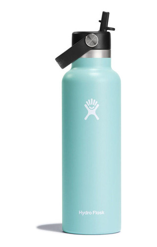 Botella Unisex Hydroflask De Boca Estándar De 621ml Celeste