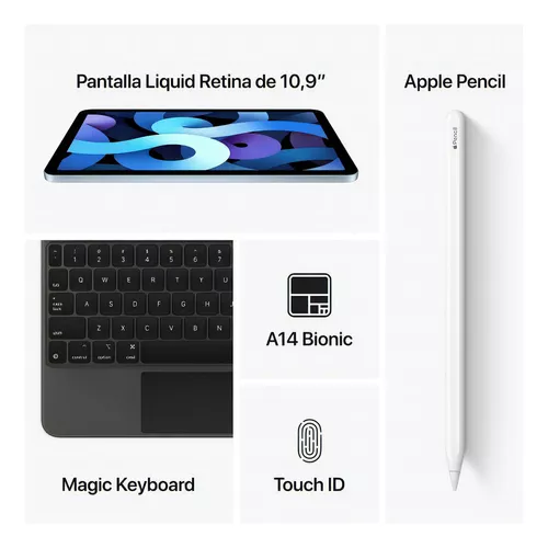 Apple 2020 iPad Air (de 10,9 Pulgadas, con Wi-Fi y 64 GB) - Plata