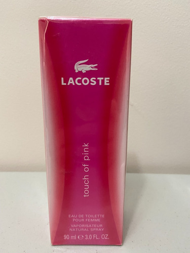 Perfume Lacoste Touch Of Pink Dama 90ml Original