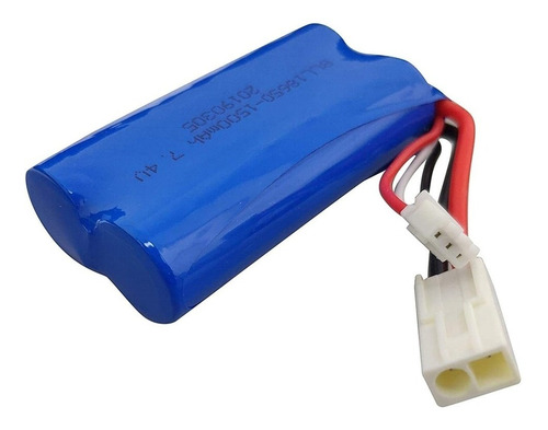Imagen 3 de 4 de Batería Li-ion 7.4v 1500mah De Lancha Wltoys Wl912-a