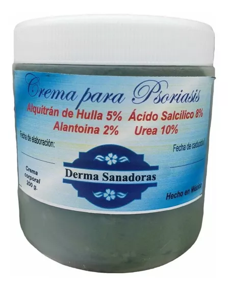 Crema Alquitrán De Hulla Ácido Salcilico Urea Alantoina 200g