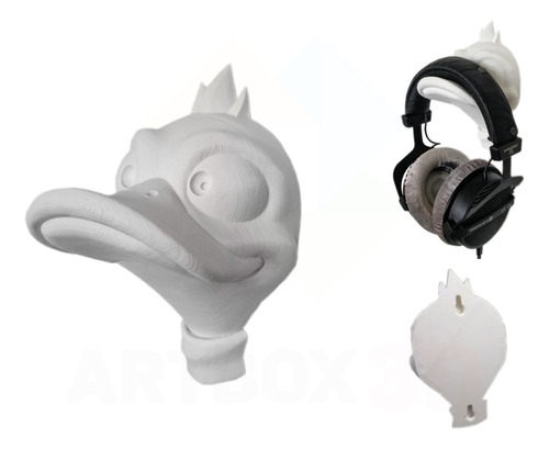 Suporte Parede Para Headphone Headset Pato Branco