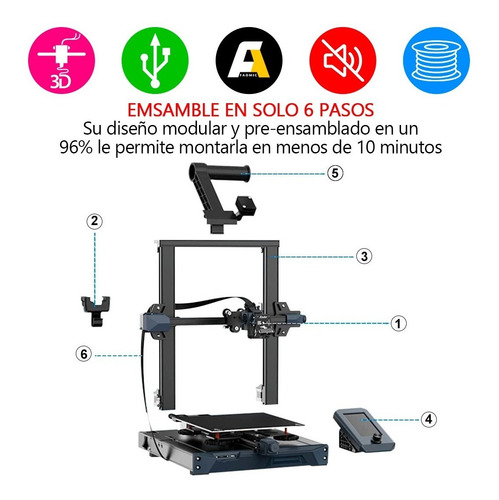 Impresora 3d Ender 3 S1 Creality 110v Facturada Envio Gratis