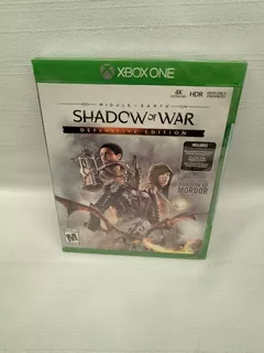 Middle Earth Shadow Of War Definitive Edition Xbox One