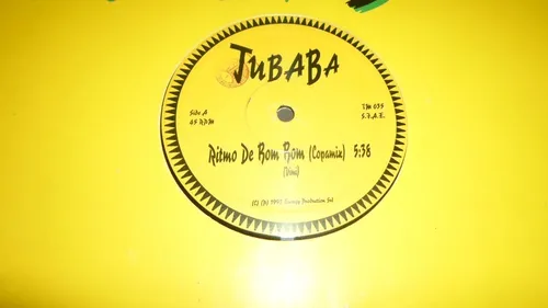 Jubaba - Ritmo De Bom Bom * Maxi Vinilo Italy (Usado)
