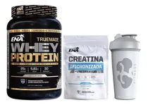 Comprar Ena True Made Whey Protein 2 Lb Sabor Vainilla + Creatina Pura Ena X300gr + Vaso Shaker 600ml