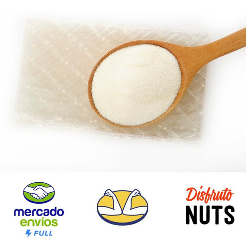 Imagen 4 de 9 de Grenetina 500g Disfruto Nuts Reposteria Proteína Alimenticia