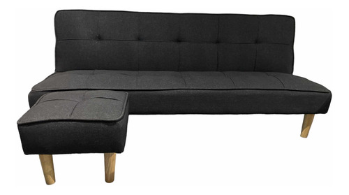 Futon Owen Chenille Nordico Con Apoya Pies Outlet