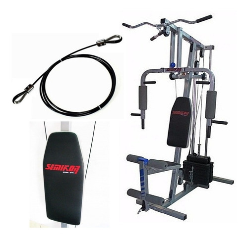 Cable Para Multigym Semikon Pectorales 3 Metros