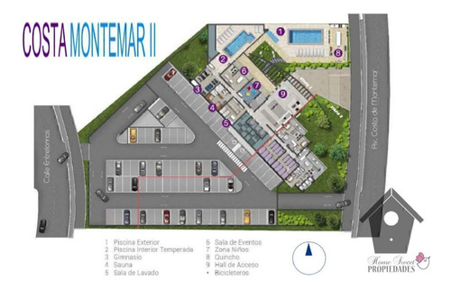Costa De Montemar, Concon, 3d 2b, 74/93m2
